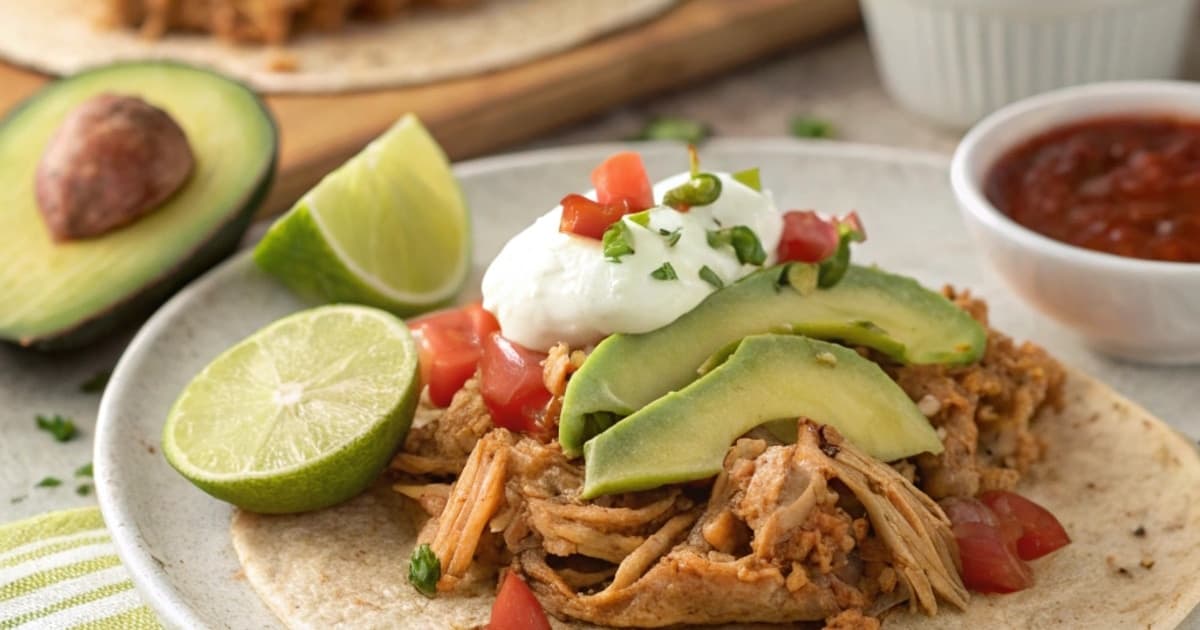 Florida Shredded Iguana Tacos